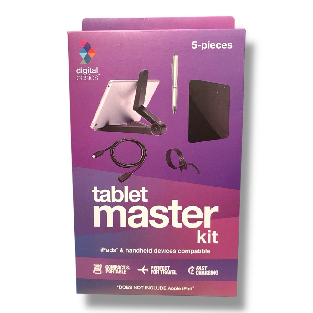Digital Basics 5-piece Tablet Master Accessories Kit